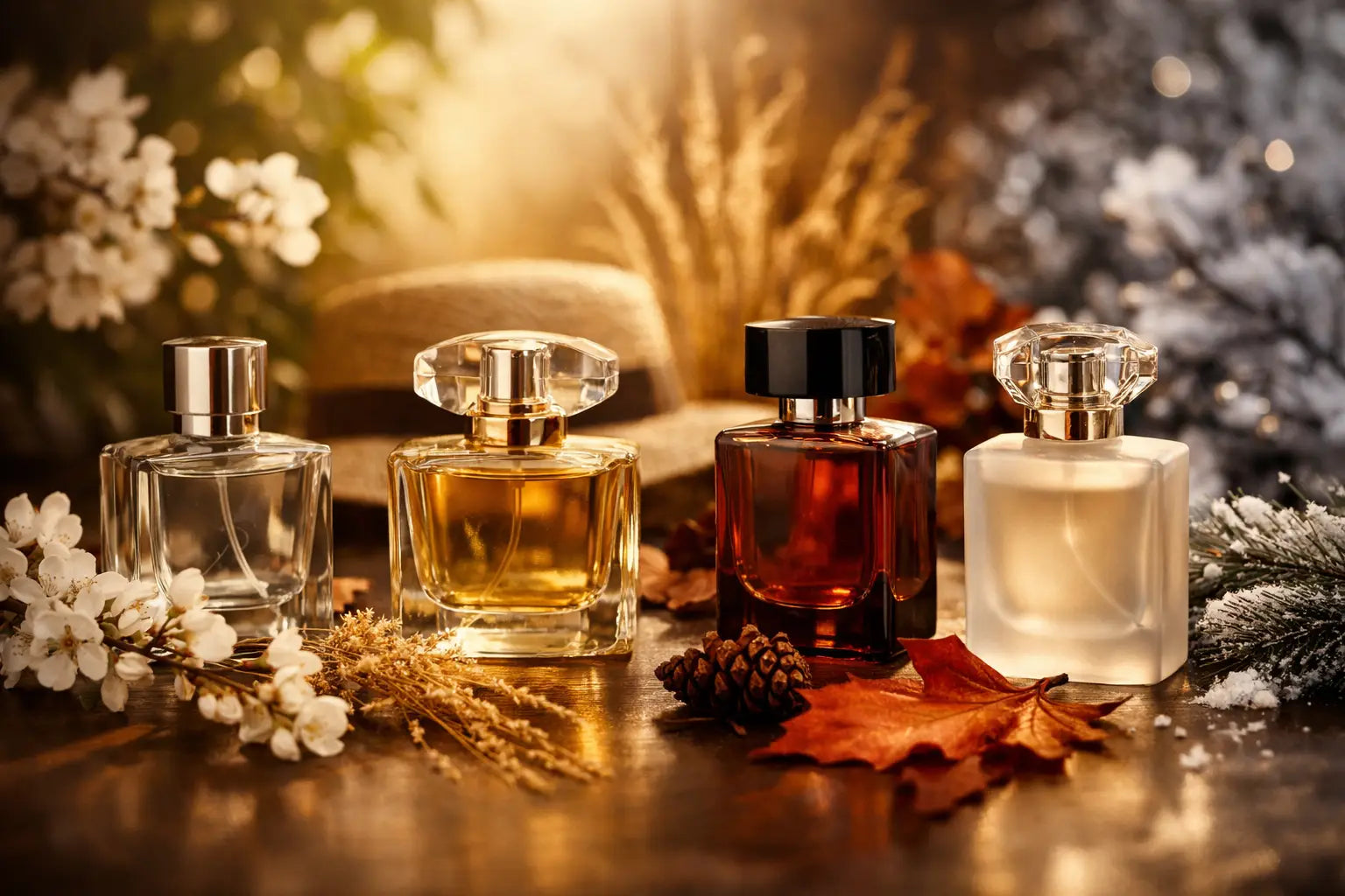 Sådan matcher du parfume med årstid